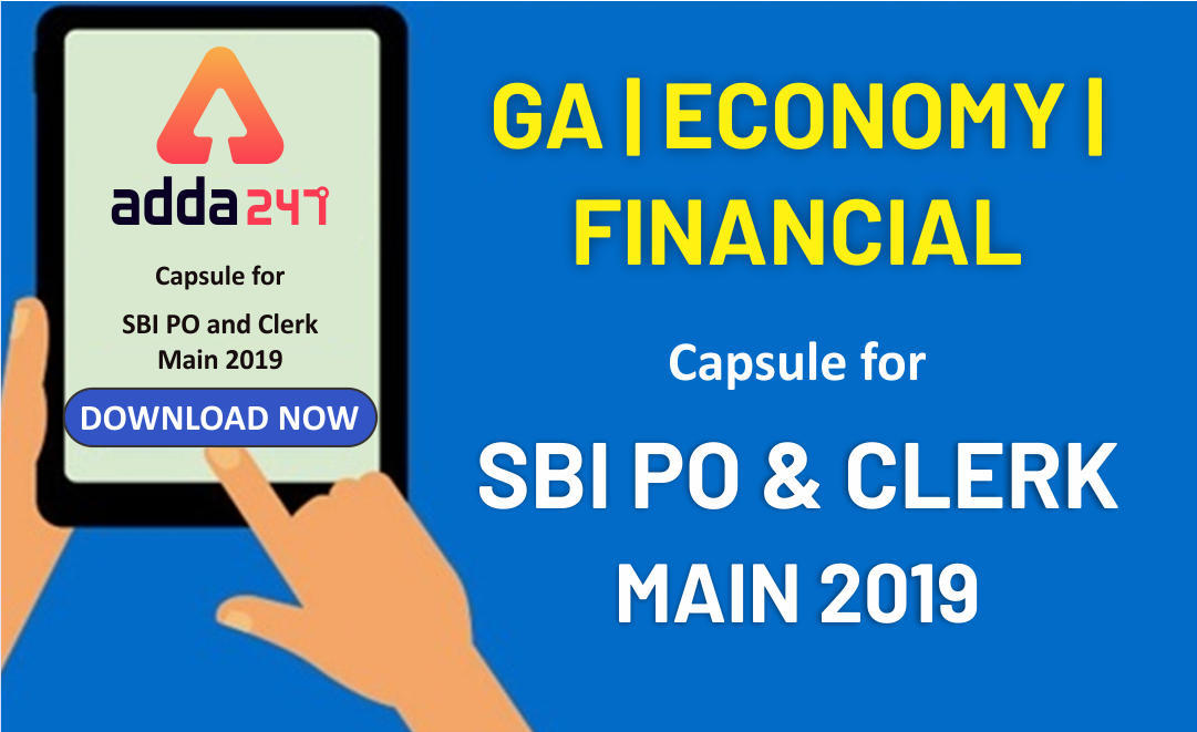 SBI PO and Clerk GA Power Capsule for Main 2019 | Download Now