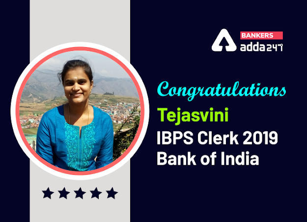 IBPS Clerk : बैंक ऑफ इंडिया में चयनित तेजस्विनी की सक्सेस स्टोरी | Latest Hindi Banking jobs_3.1