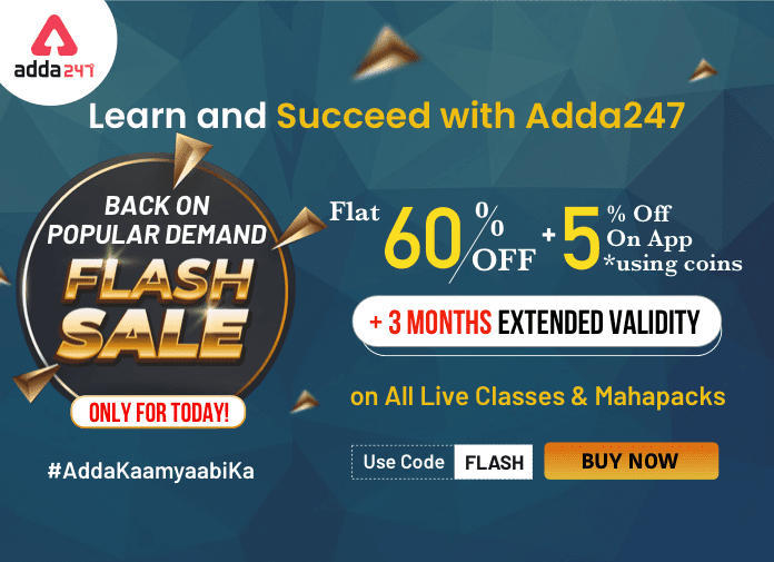 एक बार फिर, Back on Popular Demand | Flash Sale! FLAT 60% OFF + 5% Extra On App Using Coins | Latest Hindi Banking jobs_3.1