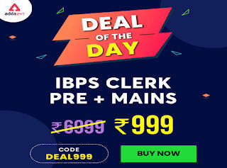 Deal of the Day (28 Oct)- IBPS Clerk (Pre+Main) का पैकेज केवल 999 रु. में ! | Latest Hindi Banking jobs_3.1