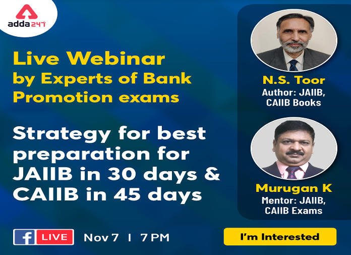 Webinar on Strategy For Best Preparation for JAIIB in 30 Days & CAIIB in 45 Days-शामिल होने के लिए रजिस्टर करें | Latest Hindi Banking jobs_3.1