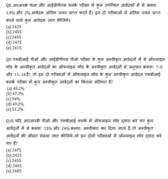 Bank Mains Exams 2021 क्वांट क्विज- 10 जनवरी, 2020 | Latest Hindi Banking jobs_7.1