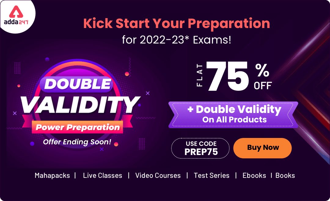 Kick Start Your Preparation with Double Validity: अब सभी प्रोडक्ट्स पर flat 75% off के साथ पायें डबल वैलिडिटी भी ??✌ | Latest Hindi Banking jobs_3.1