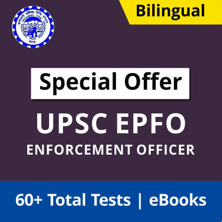 UPSC EPFO Enforcement Officer Previous Year Papers : Download Questions and Answer Key | Latest Hindi Banking jobs_4.1