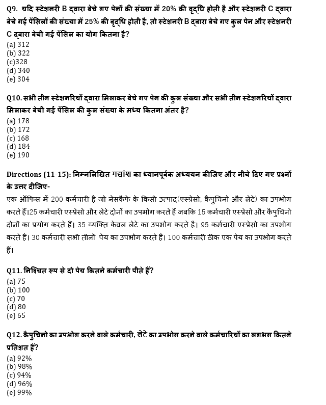RRB PO, Clerk प्रीलिम्स क्वांट क्विज – 21 जून, 2021 – Caselet | Latest Hindi Banking jobs_6.1