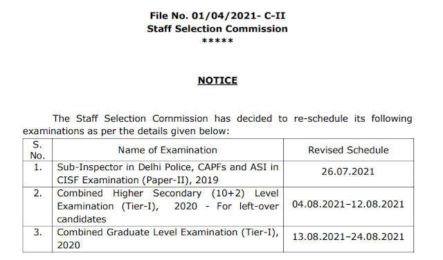 SSC CGL Tier I 2021 Date: SSC CGL , SSC CHSL Exams Dates Out, New Exam Schedule- ऑनलाइन टियर 1 परीक्षा को लेकर ये है आयोग का लेटेस्‍ट अपडेट | Latest Hindi Banking jobs_4.1