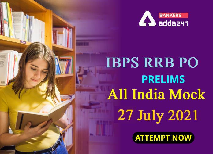 Attempt Now All India Mock Of IBPS RRB PO Prelims 2021 On 27th July 2021 | Latest Hindi Banking jobs_3.1