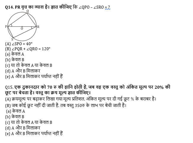 SBI CLERK मेंस क्वांट मॉक- 19 जुलाई- Approximation and Data Sufficiency | Latest Hindi Banking jobs_7.1