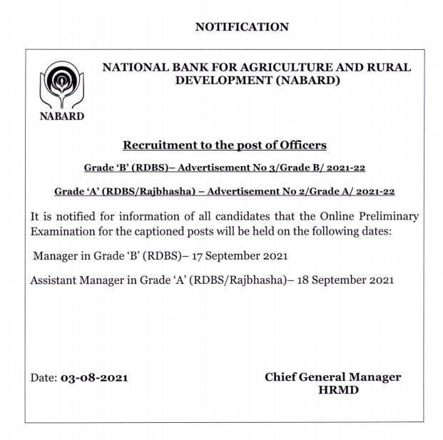 Latest Update in NABARD Recruitment 2021: नाबार्ड 2021 अधिसूचना जारी -ग्रेड Aऔर B पदों पर 162 वैकेंसी पढ़ें पूरी डिटेल (Notification PDF for 162 Grade A, B Posts www.nabard.org) | Latest Hindi Banking jobs_4.1
