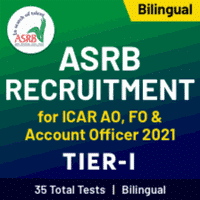 New Update in ASRB ICAR Recruitment 2021: ICAR में एडमिनिस्ट्रेशन, फाइनेंस एवं अकाउंट ऑफिसर पदों के लिए वेकेंसी जारी – Apply Online for 65 AO, F&AO Posts, Notification Out | Latest Hindi Banking jobs_5.1