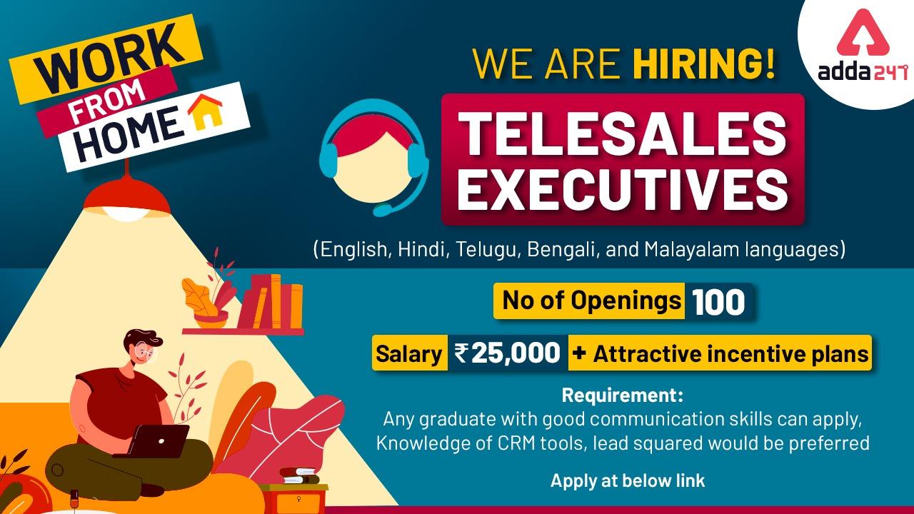 Adda247 is Hiring : Tele Sales Executive (Hindi, English, Malayalam, Telugu, Bengali) | Latest Hindi Banking jobs_3.1