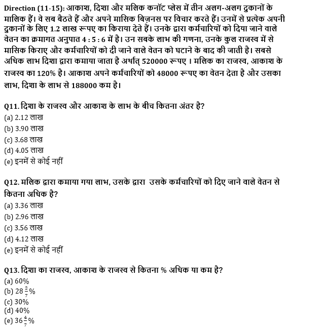 IBPS Clerk प्रीलिम्स क्वांट क्विज : 17th November – Data Interpretation | Latest Hindi Banking jobs_7.1
