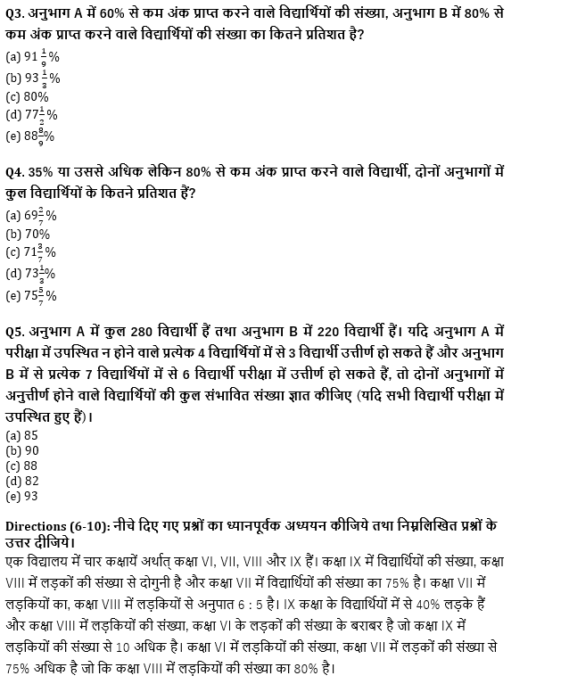 SBI/IBPS PO प्रीलिम्स क्वांट क्विज : 11th November – Data Interpretation | Latest Hindi Banking jobs_5.1