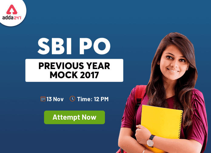 SBI PO Mock Test 2021: 13th November, Mock Based on 2017 Exam | Latest Hindi Banking jobs_3.1