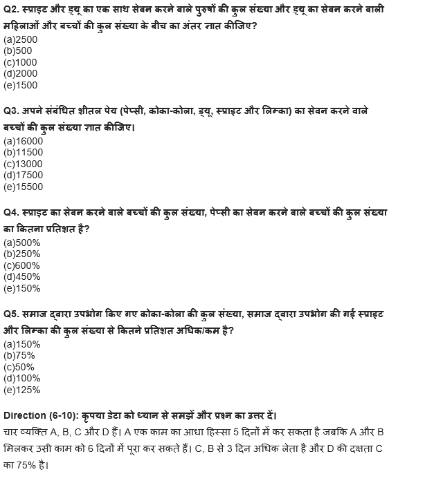 RBI असिस्टेंट प्रीलिम्स क्वांट क्विज : 7th March – Mixed DI and Caselet | Latest Hindi Banking jobs_5.1