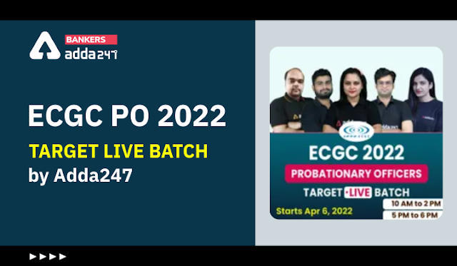 ECGC PO 2022 Target Live Batch By Adda247 | Latest Hindi Banking jobs_3.1