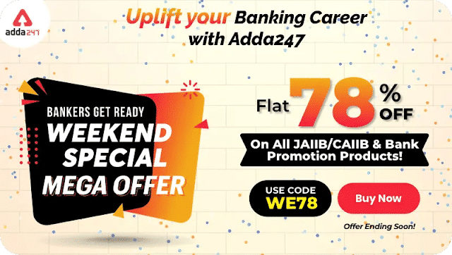 Weekend Special Mega Offer: Flat 78% Off on All JAIIB/CAIIB & Bank Promotion Products | Latest Hindi Banking jobs_3.1
