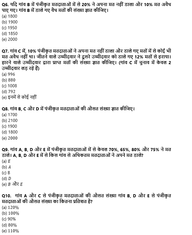 IBPS Clerk Prelims 2022 Quant क्विज : 5th August – Data Interpretation | Latest Hindi Banking jobs_6.1