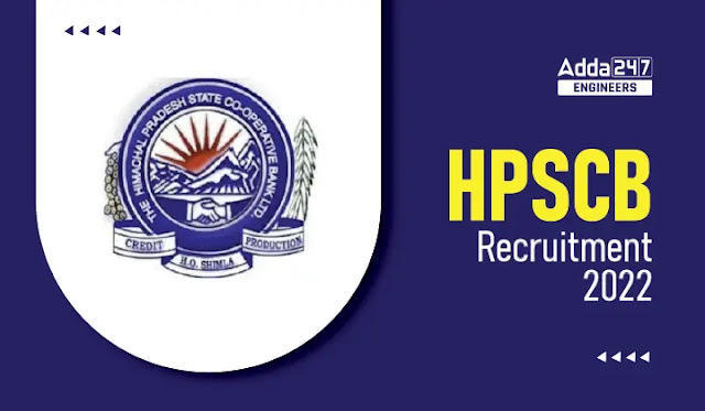 HPSCB Recruitment 2022 Notification PDF Out: हिमाचल प्रदेश सहकारी बैंक ने विभिन्न पदों पर निकाली भर्ती, यहां से करें अप्लाई | Latest Hindi Banking jobs_3.1