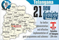 तेलंगाना में 21 नए जिले बनाये गए |_3.1