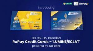 एलआईसी कार्ड सर्विसेज, आईडीबीआई बैंक ने लॉन्च किया RuPay क्रेडिट कार्ड Lumine, Eclat |_3.1