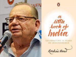 रस्किन बॉन्ड द्वारा लिखित 'ए लिटिल बुक ऑफ इंडिया: सेलिब्रेटिंग 75 इयर्स ऑफ इंडिपेंडेंस' |_3.1