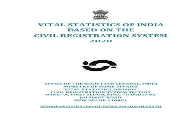 सीआरएस रिपोर्ट: भारत में साल 2020 के दौरान मृत्यु दर में 6.2 प्रतिशत की वृद्धि हुई |_3.1