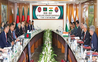 52वां बीजीबी-बीएसएफ महानिदेशक स्तर का सीमा सम्मेलन बंगलादेश में आरंभ |_3.1