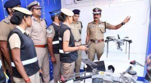 चेन्नई में शुरू की गई भारत की पहली 'पुलिस ड्रोन यूनिट' |_3.1