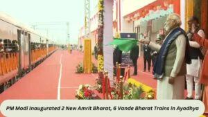 पीएम मोदी ने अयोध्या में 2 नई अमृत भारत, 6 वंदे भारत ट्रेनों का उद्घाटन किया |_3.1