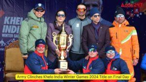 सेना ने अंतिम दिन खेलो इंडिया विंटर गेम्स 2024 का खिताब जीता |_3.1
