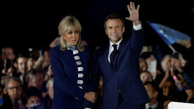 फ्रांस के राष्ट्रपति के रूप में पुनः चुने गए इमैनुएल मैक्रों |_40.1