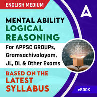 Mental Ability - Arithmetic & Logical Reasoning Ebook for all APPSC Group's by Adda247