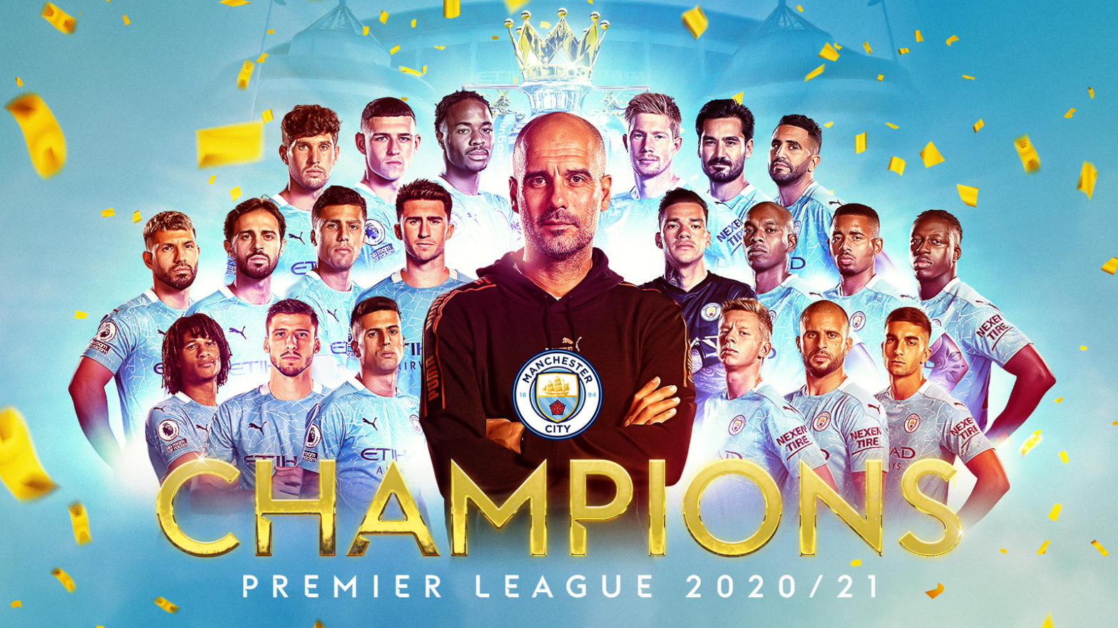 Manchester City crowned 2020-21 Premier League champions|ম্যানচেস্টার সিটি 2020-21 প্রিমিয়ার লিগ চ্যাম্পিয়ন হয়েছে_2.1