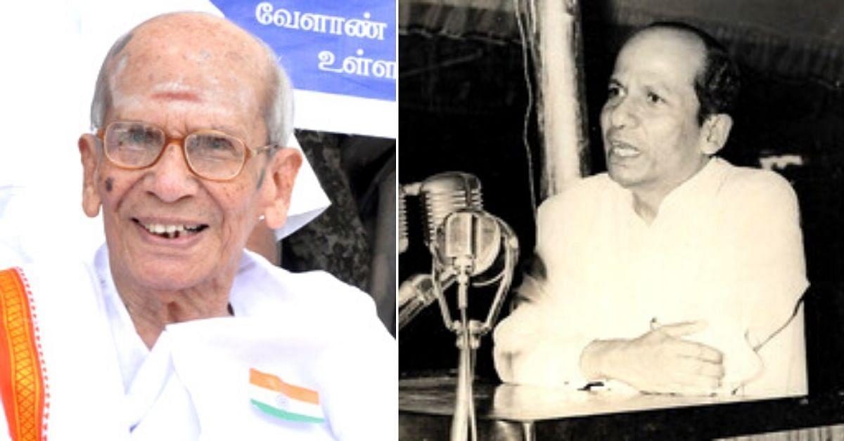 T.M. Kaliannan, last surviving member of Constituent Assembly, passes away | গণপরিষদের সর্বশেষ জীবিত সদস্য টি.এম.কালিয়ান্নান মারা গেলেন_2.1