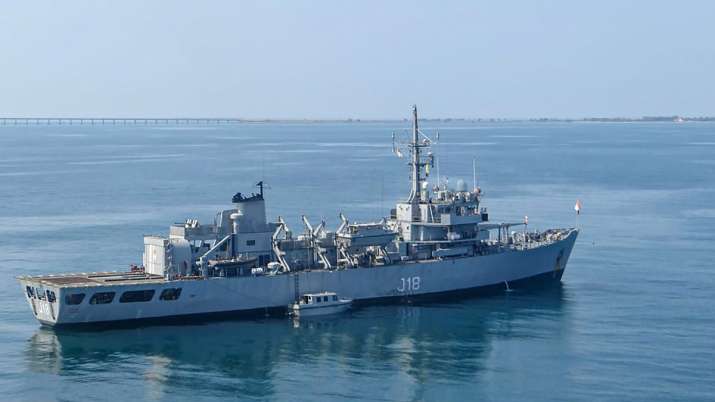 Navy's Hydrographic Survey Ship Sandhayak To Be Decommissioned | नौदलाचे हायड्रोग्राफिक सर्वेक्षण जहाज संधायक यांना सेवामुक्त केले जाईल_2.1