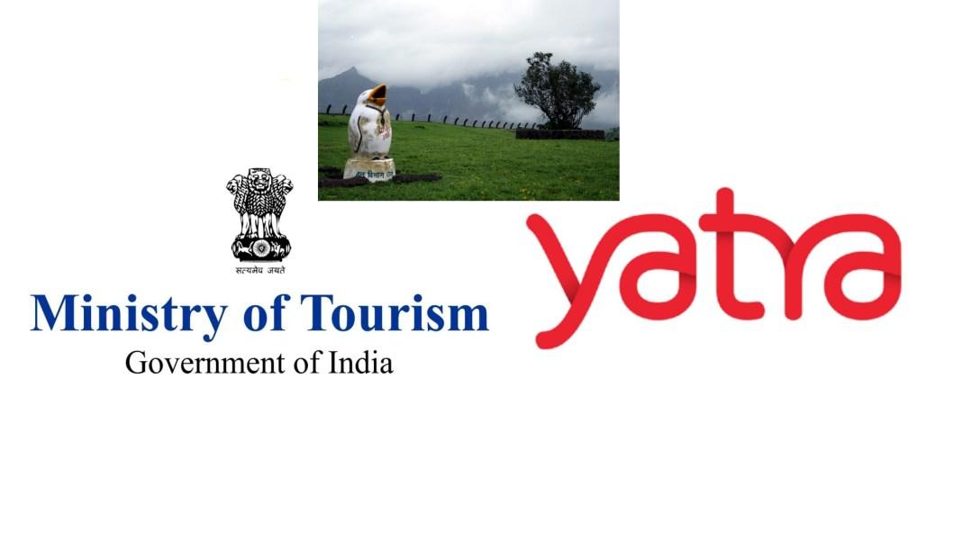 Tourism Ministry signs MoU with Yatra to strengthen hospitality, tourism industry I पाहुणचार आणि पर्यटन उद्योगाला उभारी देण्यासाठी पर्यटन मंत्रालयाने यात्रा कंपनीसह सामंजस्य करार केला_20.1