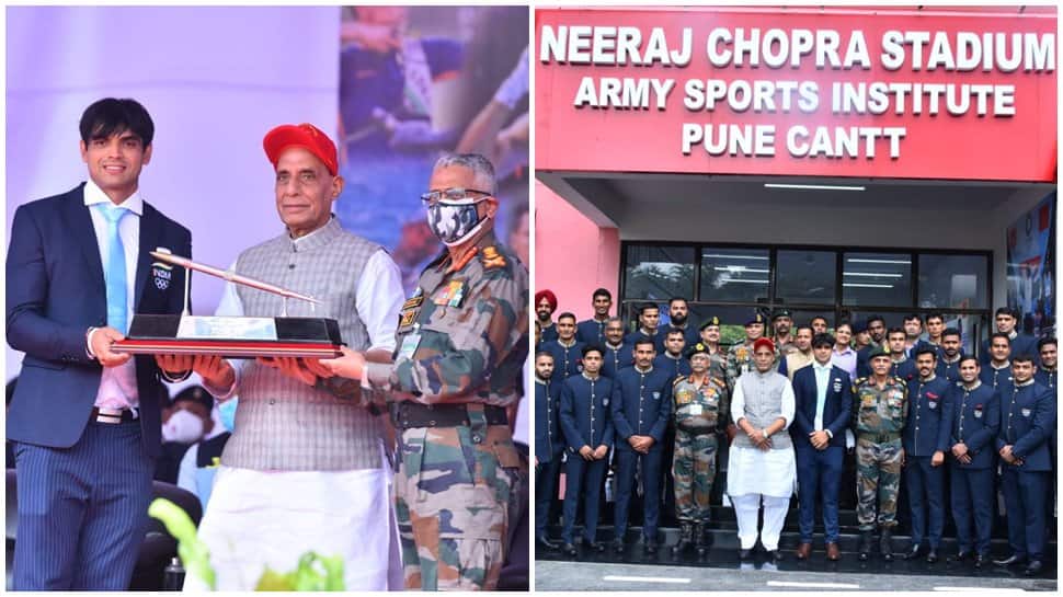 Rajnath Singh names Army Sports Institute, Pune as “Neeraj Chopra Stadium”