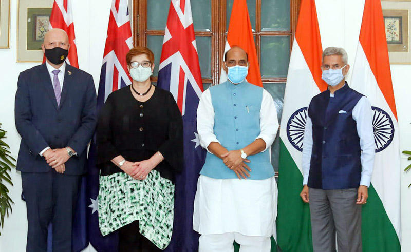 India-Australia holds inaugural 2+2 ministerial dialogue
