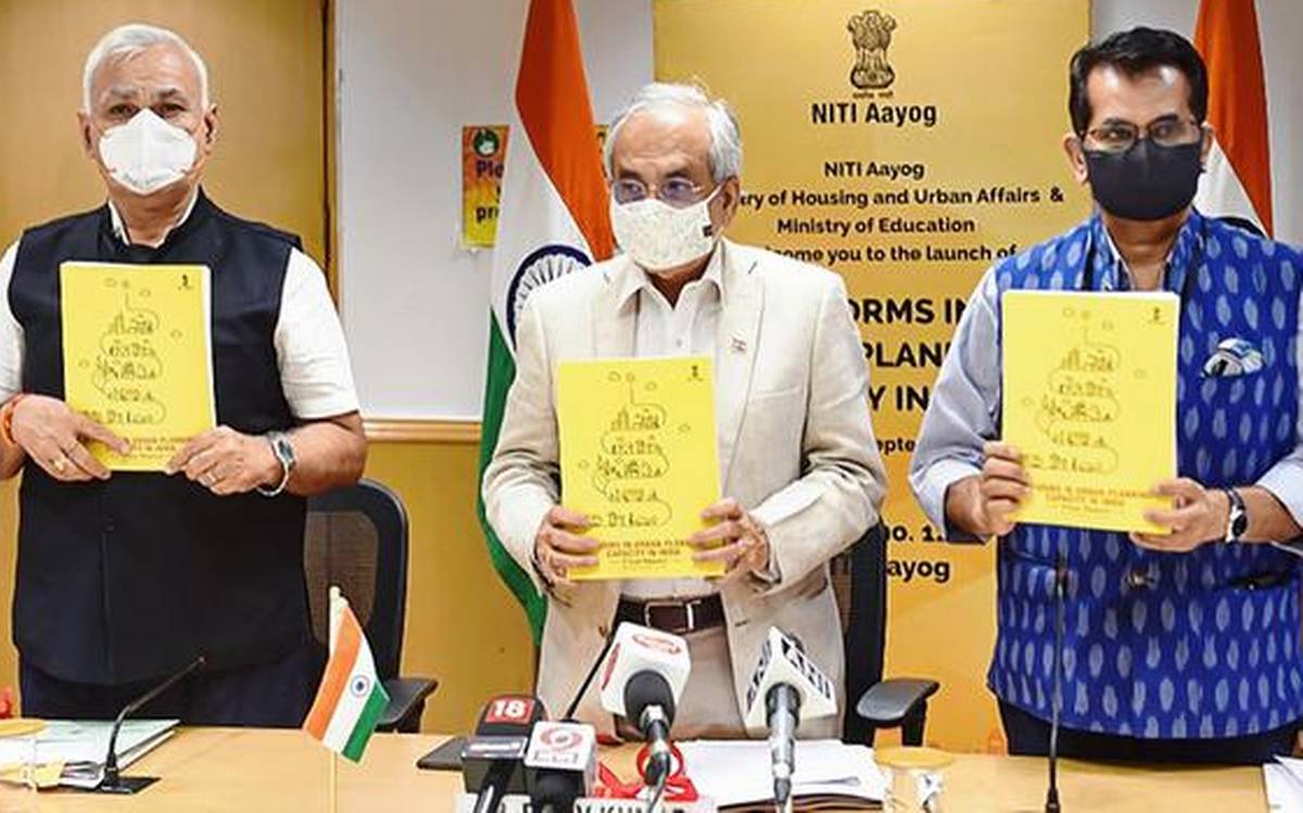 NITI Aayog Launches Report on 'Reforms in Urban Planning Capacity in India'