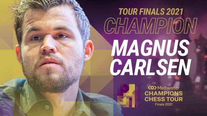 Magnus Carlsen wins Meltwater Champions Chess Tour title