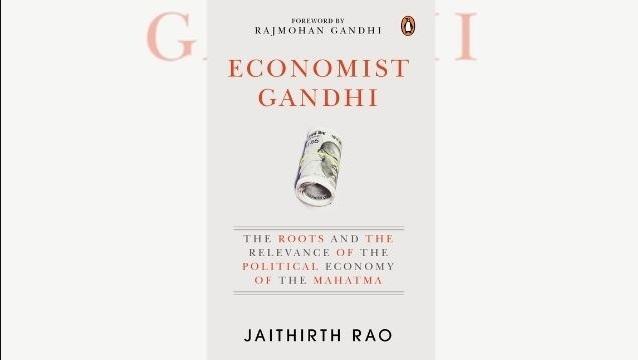 A book title “Economist Gandhi” by Jaithirth Rao