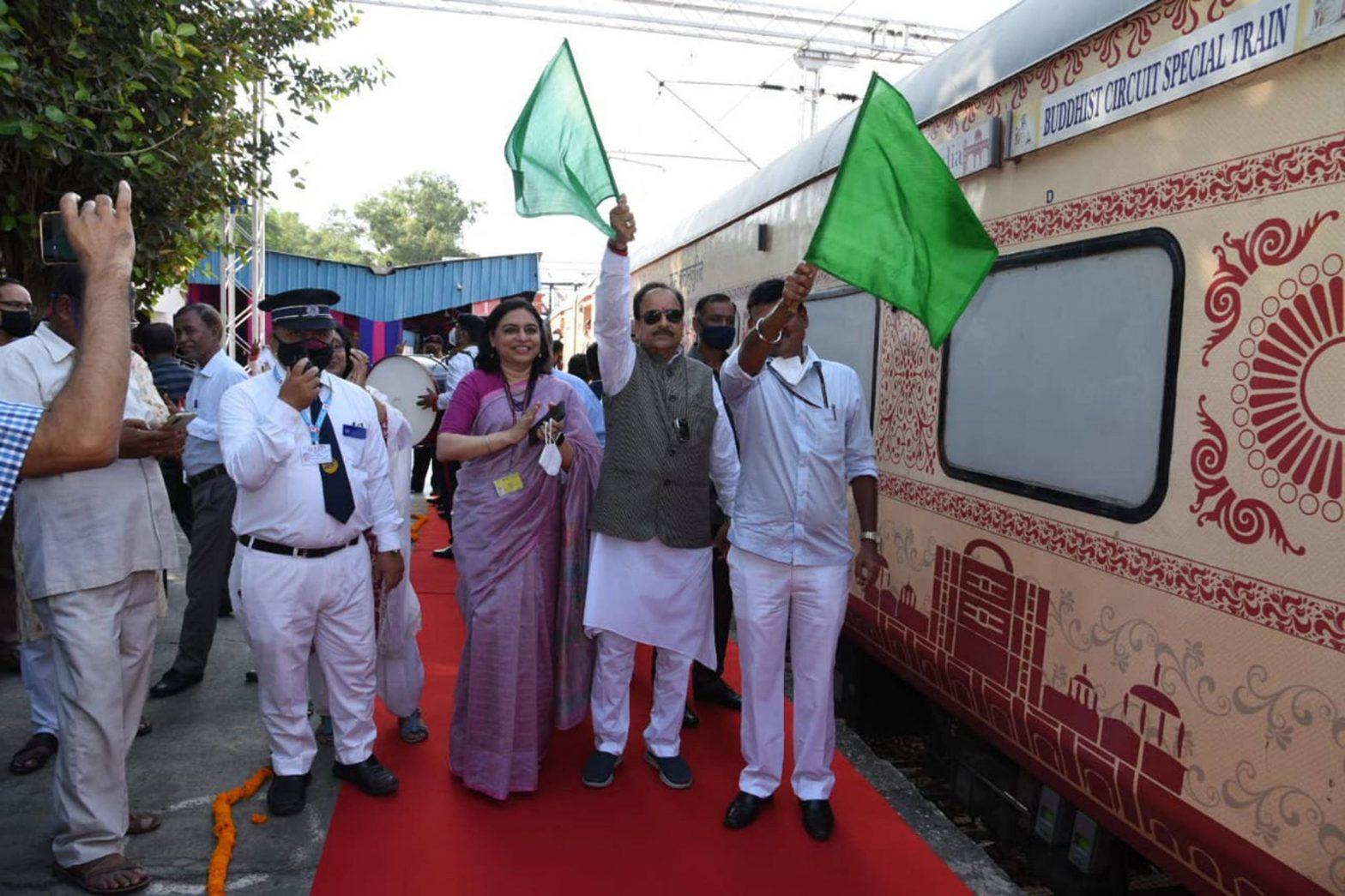Centre organises ‘Buddhist Circuit Train FAM Tour and Conference’