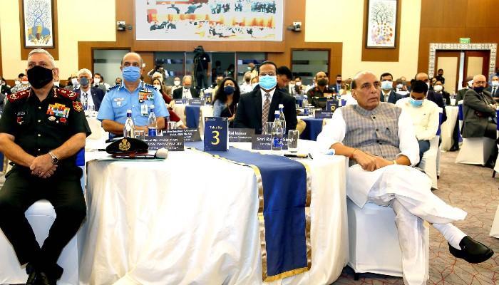 Rajnath Singh chairs Ambassadors’ Round Table for DefExpo 2022