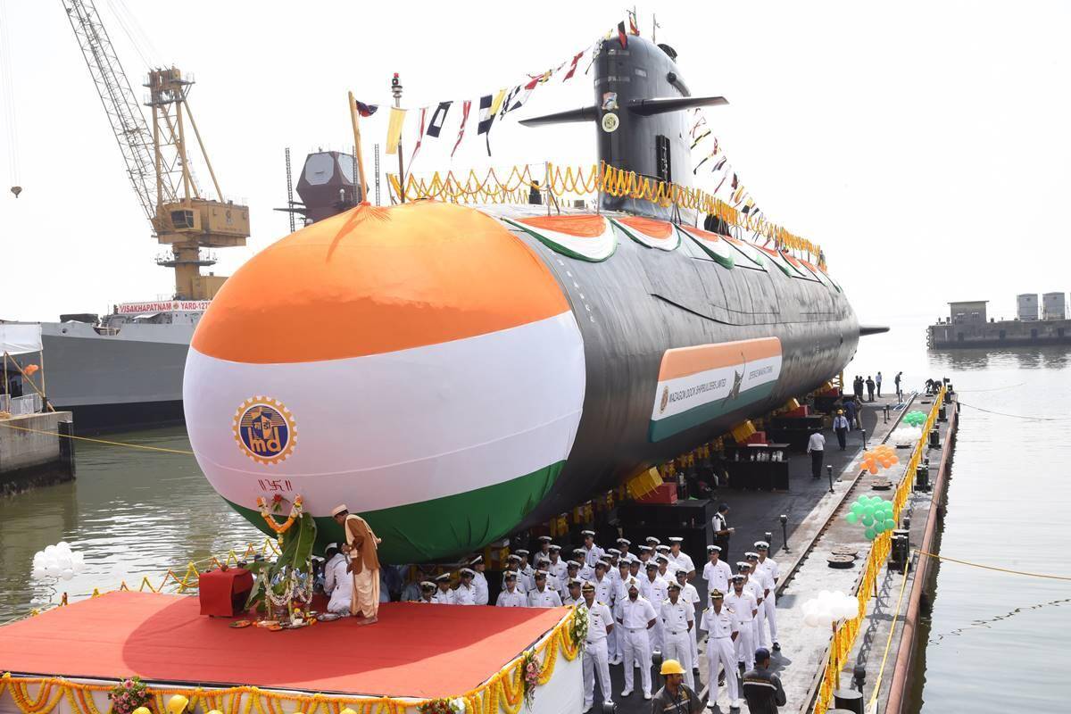 Indian Navy received 4th Scorpene Submarine ‘Vela’