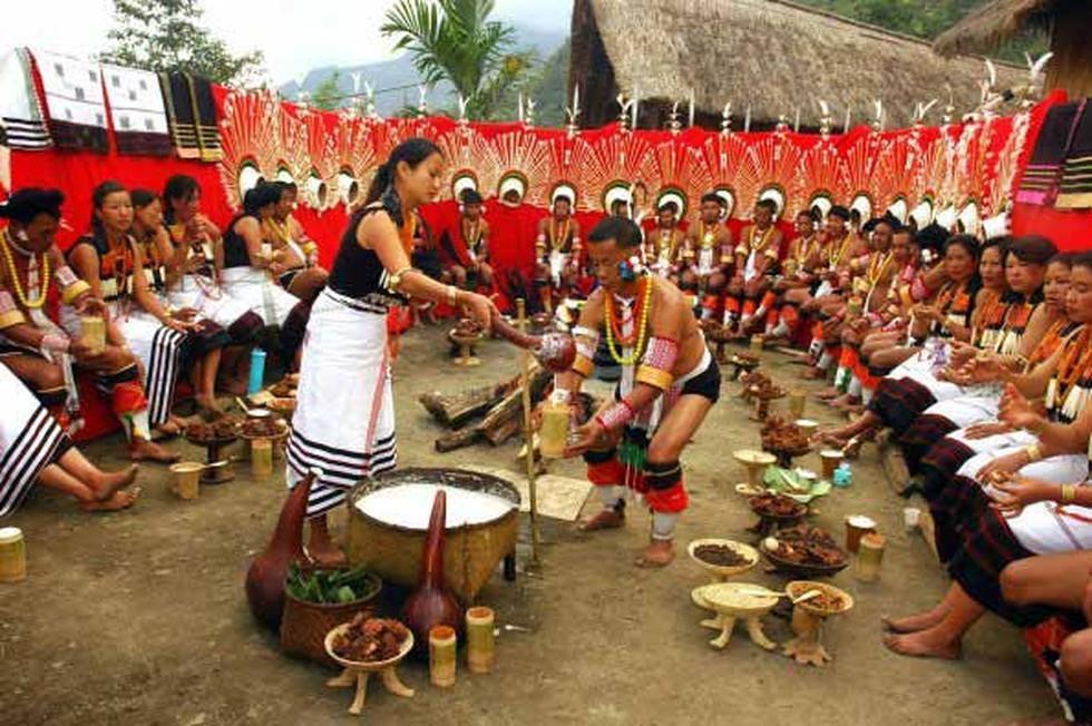 Hornbill Festival celebrated in Naga Heritage village Kisama