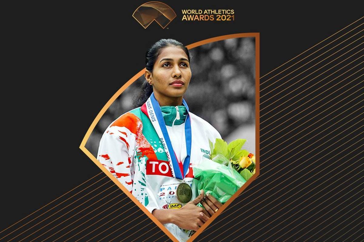 Anju Bobby George : Crowned Woman of the Year by World Athletics