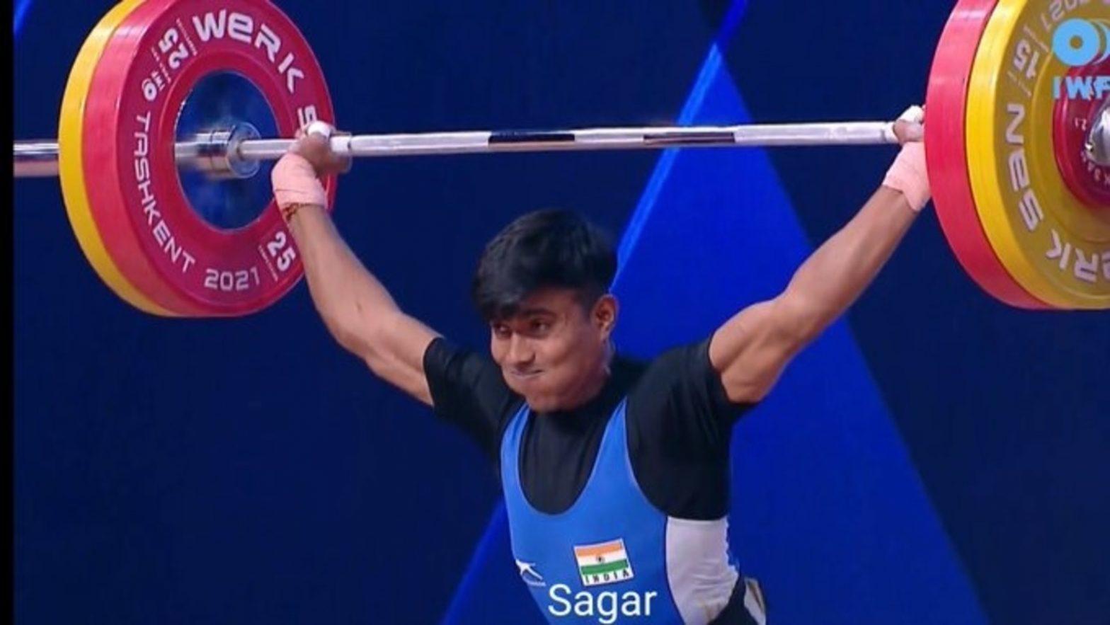 Sanket Mahadev Sargar won gold in Commonwealth Weightlifting Championships 2021