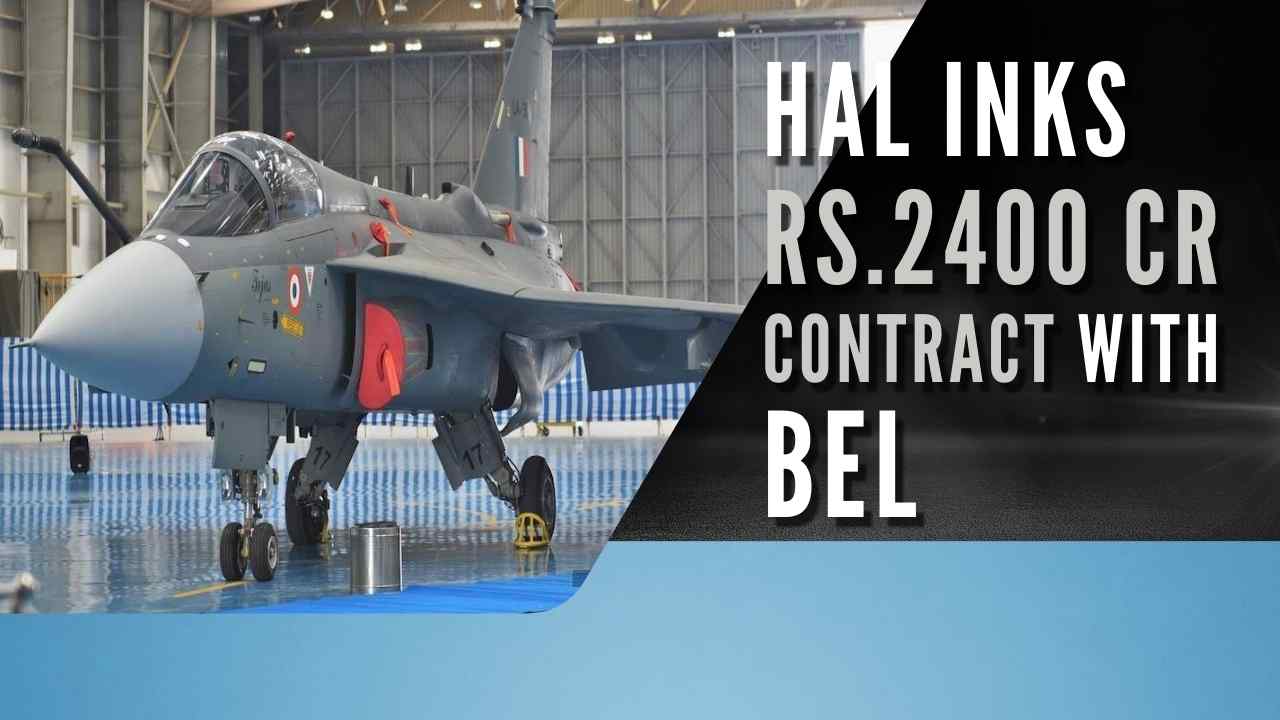HAL signed contract with BEL for 83 LCA Tejas Mk1A fighters