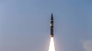 India successfully test-fired the ‘Agni P’ missile off the coast of Odisha